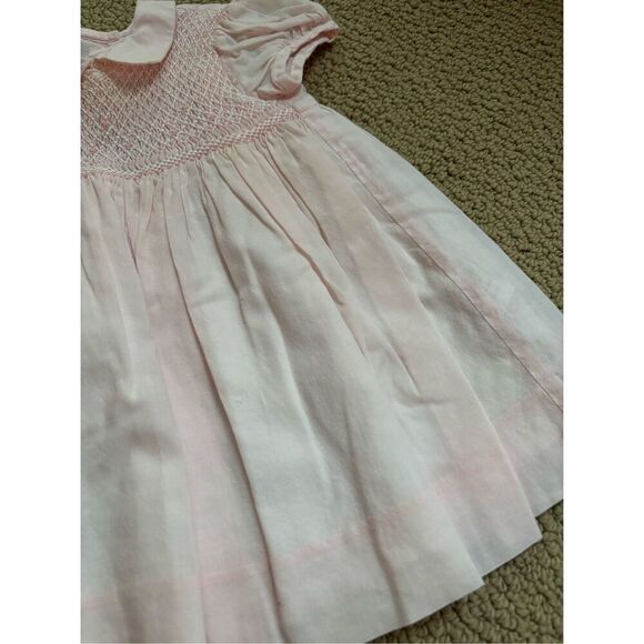 Kissy kissy 0-3m smocked dress - Picture 4 of 5